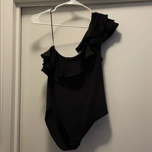 Asymmetric bodysuit